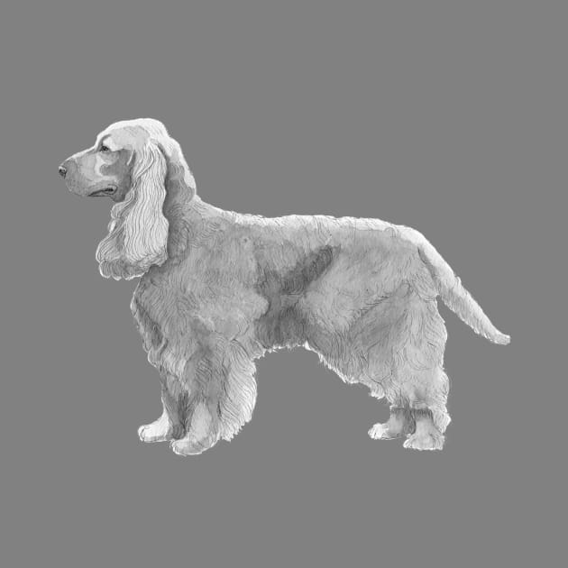 English cocker spaniel - golden by doggyshop