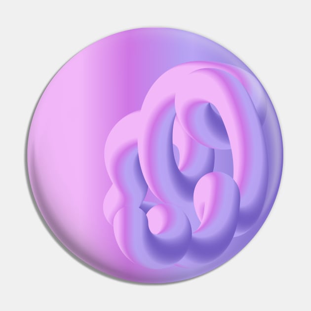 Fluid geometric purple abstract shape Pin by Flametric