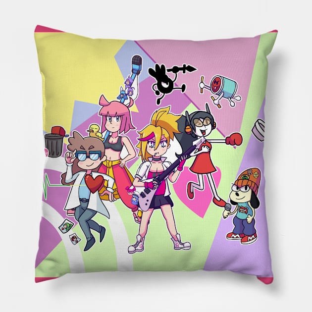 Rhythm League Remake Pillow by Magi 