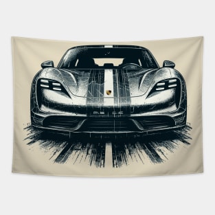 Porsche Taycan Tapestry