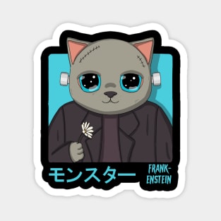 Frankenstein Neko Magnet