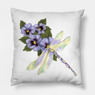 Springtime Visit Pillow