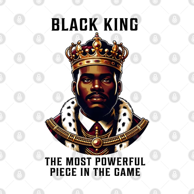 Black King - Black Man by UrbanLifeApparel