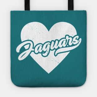 Vintage Jaguars School Spirit // High School Football Mascot // Go Jaguars Tote