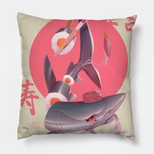 Sushi Shark Pillow