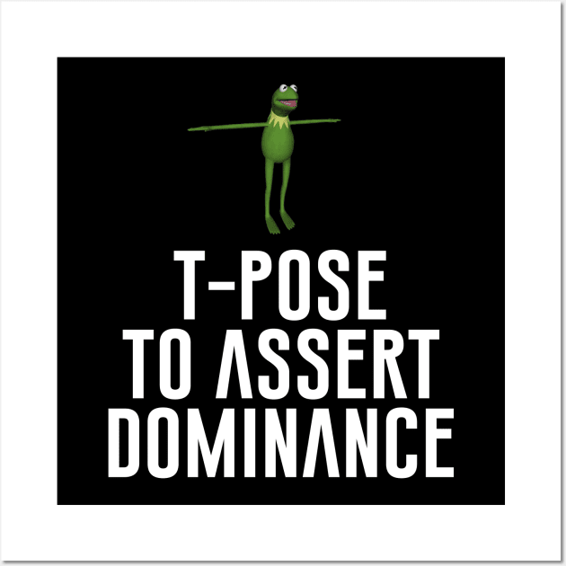 Copy of T-Pose To Assert Dominance Photographic Print for Sale by