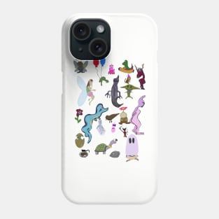 original character creature mythical fantasy sci-fi Phone Case