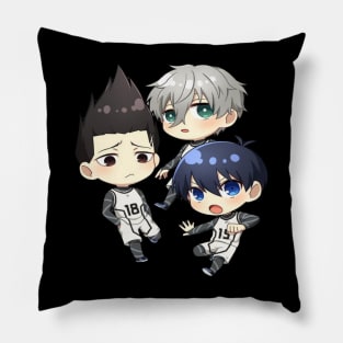 bluelock chibi Pillow