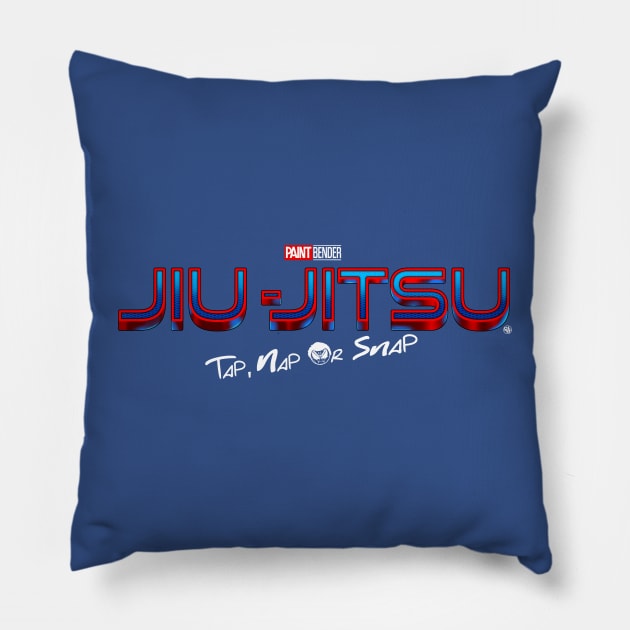 JiuJitsu Tap, Nap or Snap Pillow by ArtIzMuzikForTheEyez
