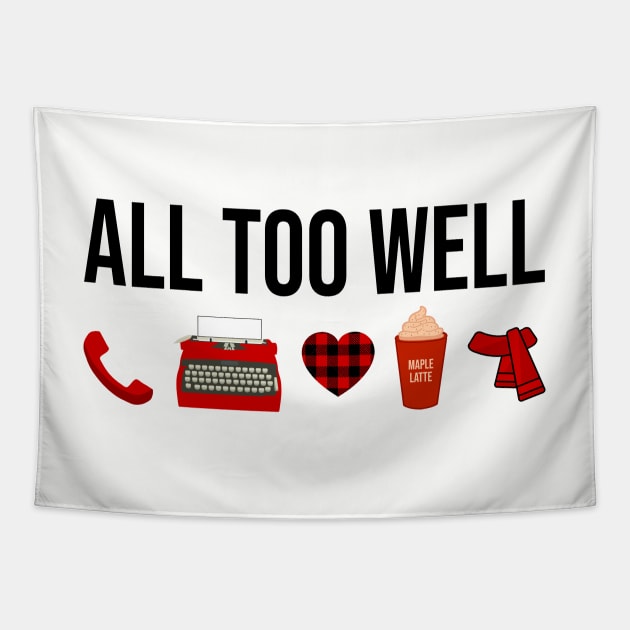 All Too Well Collage Taylor Swift Tapestry by Mint-Rose