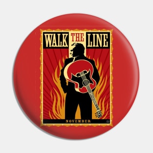 Red Walk Pin