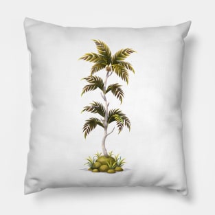 Serene Palm Majesty Pillow