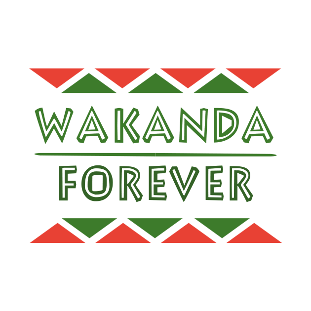 WAKANDA Apparel Classic by mangobanana