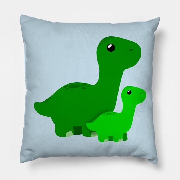 Little Dino Buddy Pillow by Studio Lockhart