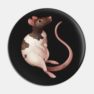 Cozy Fancy Rat Pin