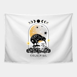 Celestial spirit animal Kiwi Tapestry