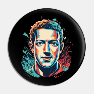 Mark Zuckerberg Pin