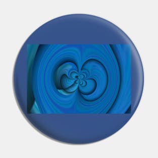 Blue abstract Pin