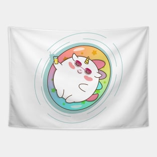 Summer unicorn Tapestry