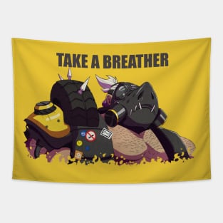 roadhog take a breather Tapestry