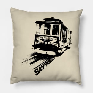 San Francisco, Cable Car Pillow