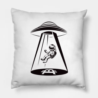 Bitcoin Astronaut. UFO Mining Pillow