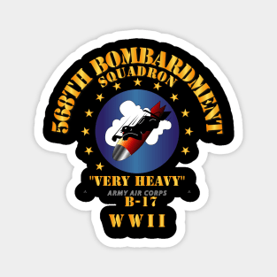 568th Bomb Squadron - WWII Magnet