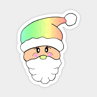 FUNNY Santa Hat Magnet