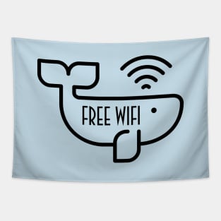 Free WiFi Tapestry