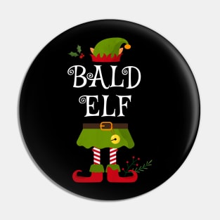 Bald Elf Shirt , Family Matching Group Christmas Shirt, Matching T Shirt for Family, Family Reunion Shirts Pin