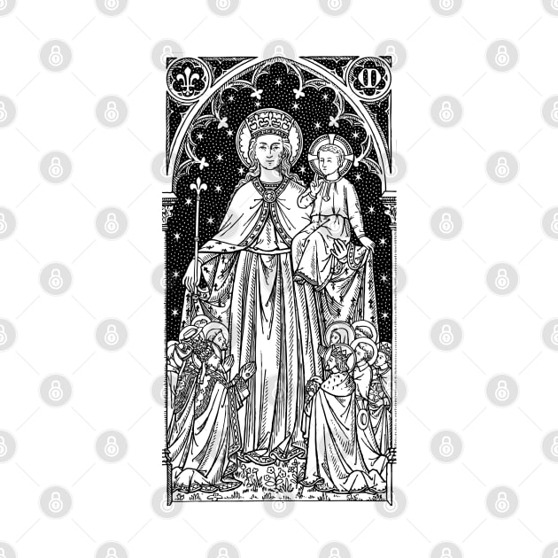 Child Jesus and Mary by DeoGratias