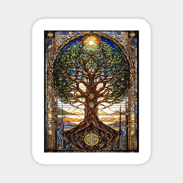 Tree of Life Magnet by Andrewstg