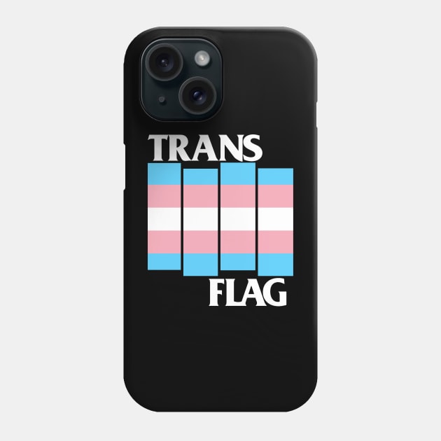 Trans Flag Phone Case by WithinSanityClothing
