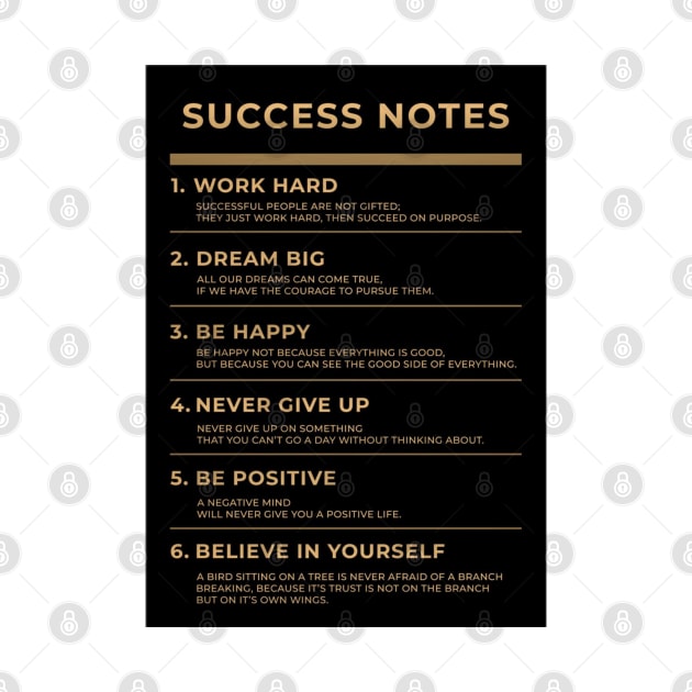 Motivational - Succes Notes by FREAC