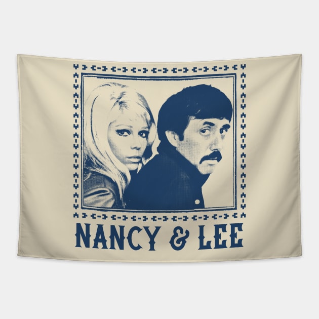 Nancy & Lee // Original Fan Art Design Tapestry by DankFutura