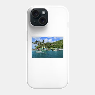 St. Lucia water toys Phone Case