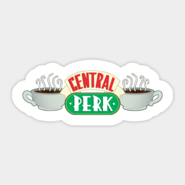 Download Central Perk Logo from Friends - Central Perk - Sticker ...