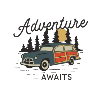 Adventure awaits T-Shirt