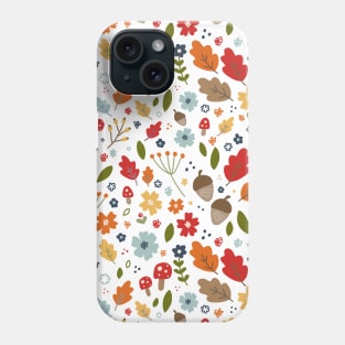 Fall Autumn Woodland Floral Phone Case