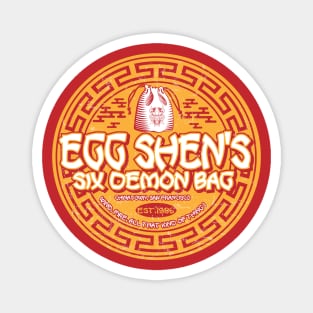 Egg Shen's 6 demon bag aged Magnet