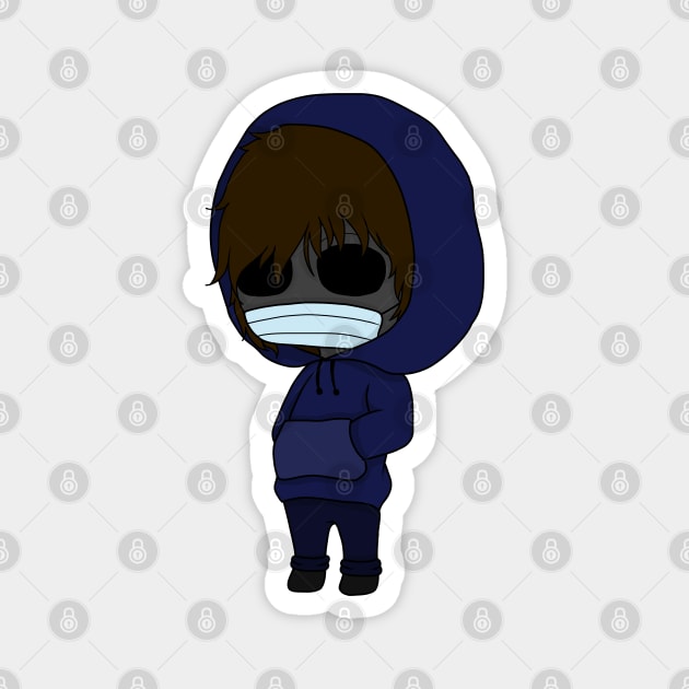 creepypasta eyeless jack chibi Magnet by LillyTheChibi