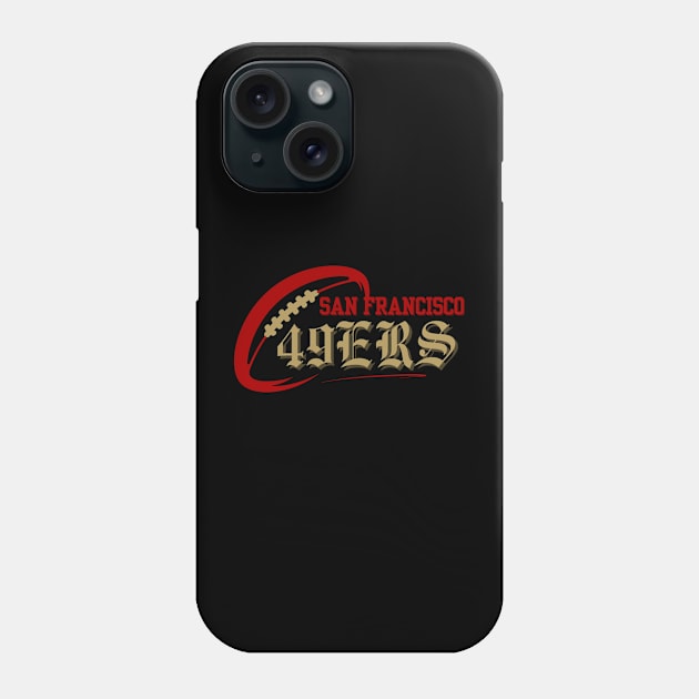 49ers football Phone Case by soft and timeless