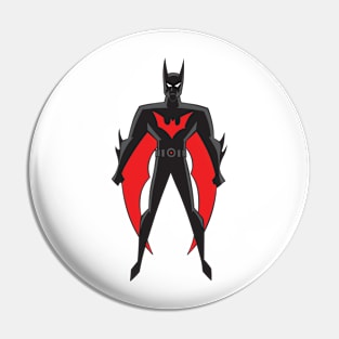 Batbey Cartoon Pin