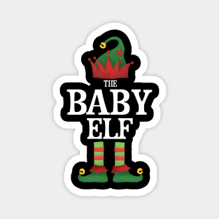 Baby Elf Matching Family Group Christmas Party Pajamas Magnet
