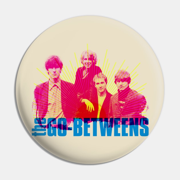 The Go-Betweens Pin by HAPPY TRIP PRESS