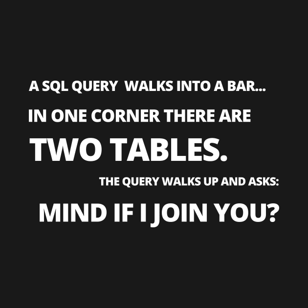 Funny Database Administrator SQL Query by phughes1980