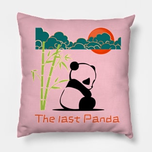 The last panda Pillow