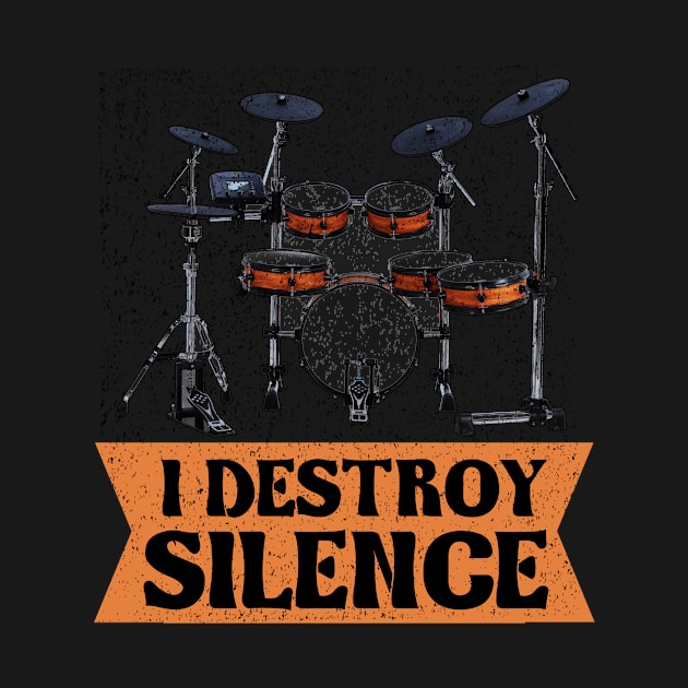 I Destroy The Silence - Drums Drummer by Anfrato