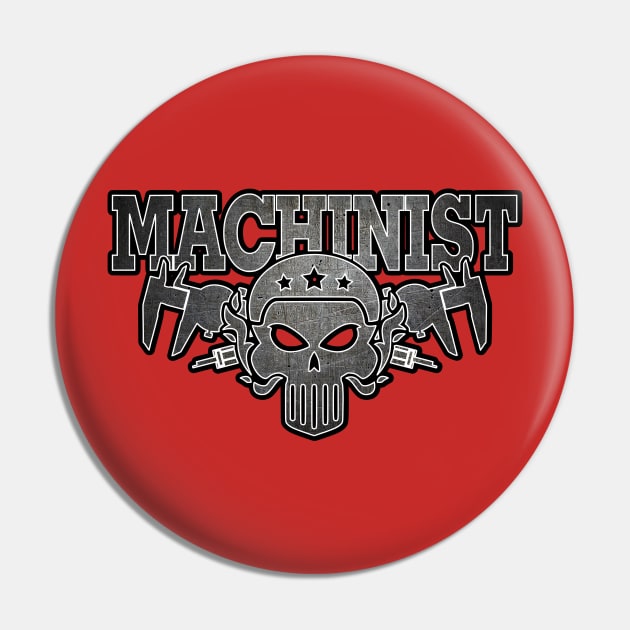 Machinist Pin by CuteCoCustom