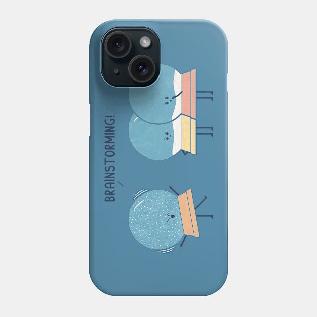 Brainstorming Phone Case by HandsOffMyDinosaur